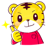 隠し無料スタンプ::ママ友とのやりとりに♪ゆるふわしまじろう