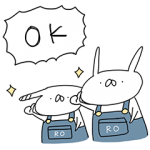 限定無料スタンプ::うさぎ帝国×ライトオンコラボスタンプ
