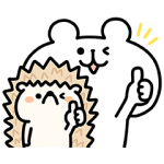 限定無料スタンプ::ゆるくま 三菱地所レジデンス限定スタンプ