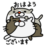人気スタンプ特集::ねこスタンプ べいしっく２