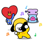 人気スタンプ特集::ユニバースター BT21 最高の相性 第1弾