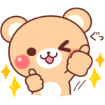 限定無料スタンプ::敬語くまさん×P＆Gマイレピ