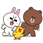 人気スタンプ特集::ハイテンション！LINEキャラクターズ