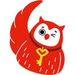 隠し無料スタンプ::フクロウのヨヨキー2 by代ゼミ