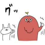 限定無料スタンプ::ムック×うさぎ帝国