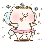 人気スタンプ特集::ともだちはくま１２