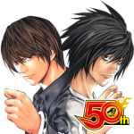 人気スタンプ特集::DEATH NOTE（J50th）