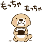 人気スタンプ特集::動け！突撃！ラッコさん6