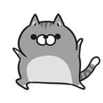 人気スタンプ特集::ボンレス猫 Vol.6