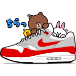 隠し無料スタンプ::NIKE☆BROWN&FRIENDS