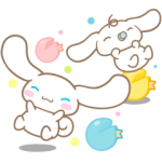 限定無料スタンプ::LINE POP2 & シナモロール