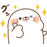 隠し無料スタンプ::毒舌あざらし×サントリー