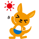 限定無料スタンプ::かんぽくん
