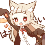 人気スタンプ特集::ゆるねこ女子お返事スタンプ