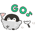 限定無料スタンプ::コウペンちゃん×SHOPPING GO