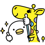 限定無料スタンプ::ナナコ×うるせぇトリ