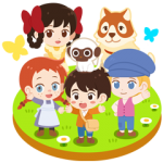隠し無料スタンプ::世界名作劇場 × LINEポコポコ