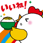数量限定/隠し無料スタンプ::のりたま・混ぜ込みわかめキャラクター