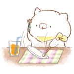 人気スタンプ特集::動く！こどもにゃんこ１８