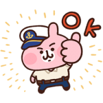 隠し無料スタンプ::POP2 & カナヘイの小動物