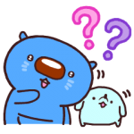 隠し無料スタンプ::あおまるスタンプ6