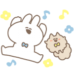 限定無料スタンプ::口の悪いうさちゃん×ミュゼプラチナム