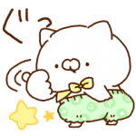 限定無料スタンプ::こどもにゃんこ×LINEポイントクラブ