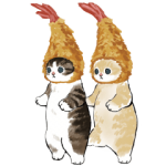 人気スタンプ特集::えびにゃん
