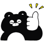 限定無料スタンプ::くまのまーくん × LINEスコア