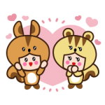 隠し無料スタンプ::リック＆スー
