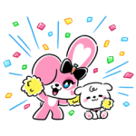 隠し無料スタンプ::CHICHI: created by JISOO