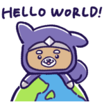 数量限定/隠し無料スタンプ::にんじゃわんこ