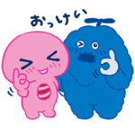 限定無料スタンプ::UQ × ピンクガチャ＆ブルームク
