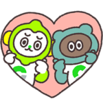 限定無料スタンプ::たぬきゅん × LINEMO(ラインモ)