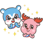 限定無料スタンプ::爆誕！スポーツ大好き♪ゼビ&ビオ