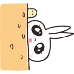 隠し無料スタンプ::うさぎたんと毎日一緒♪