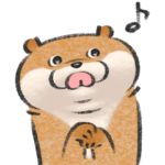 限定無料スタンプ::可愛い嘘のカワウソ｜コカ･コーラ