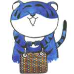 限定無料スタンプ::ディオールタイガー　ハッピーホリデイ