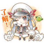 限定無料スタンプ::LINE バブル2×初音ミク