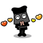 数量限定/隠し無料スタンプ::毎日つかえる！クロコくん
