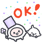 数量限定/隠し無料スタンプ::Shirosaeしろさえ♪しろんちゃん