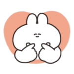隠し無料スタンプ::口の悪いうさちゃん × TCB