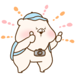限定無料スタンプ::ともだちはくま × LINE PLACE