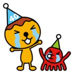 数量限定/隠し無料スタンプ::テレビ大阪開局40周年記念スタンプ第2弾