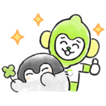 限定無料スタンプ::コウペンちゃん×LINEMO