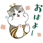 隠し無料スタンプ::みつばちにゃん×メルヴィータ