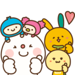 隠し無料スタンプ::だいふく×明治安田生命