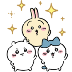 限定無料スタンプ::ちいかわ×ジーユーBIGスタンプ