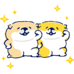 限定無料スタンプ::しばんばん×ロクシタン