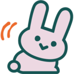 数量限定/無料スタンプ::ダイアンビートゥルーのトゥルうさちゃん